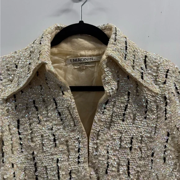 Vintage I. Magnin & Co. Men’s 70’s Sequin Disco Shirt